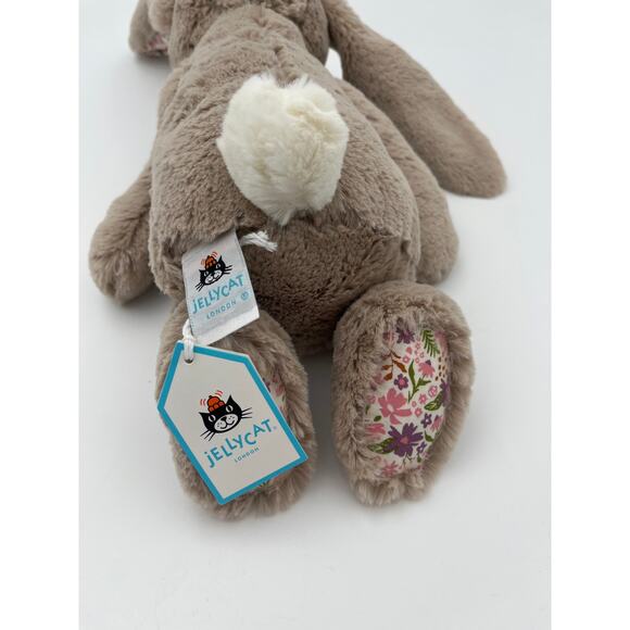 NWT Jellycat Blossom Beige Bunny Petal - Medium - Picture 5 of 6